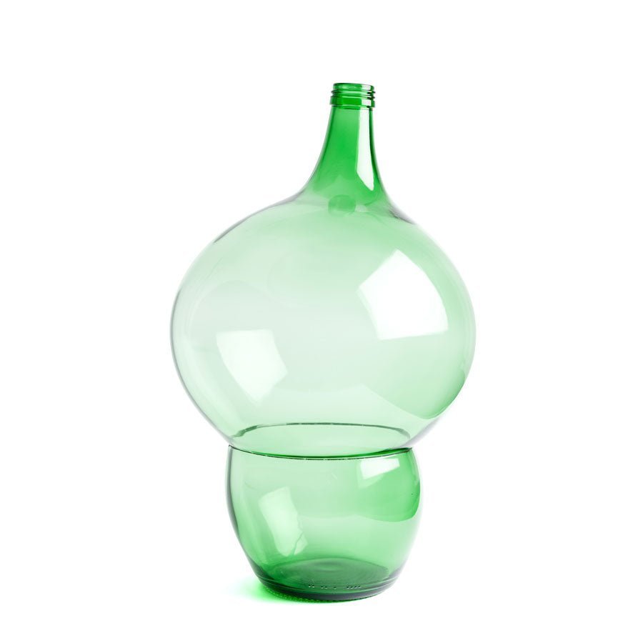 Groene vazen van glas - de interieurklassieker Groene vazen van glas - de interieurklassieker