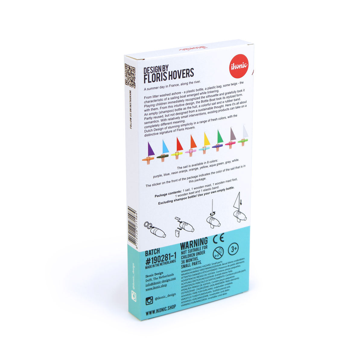 Floris Hovers Bottle Boat