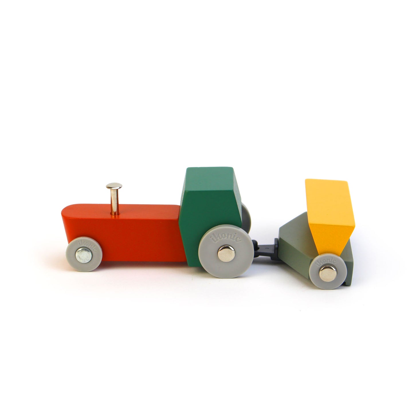 Floris Hovers Duotone Car #7 - wooden tractor set