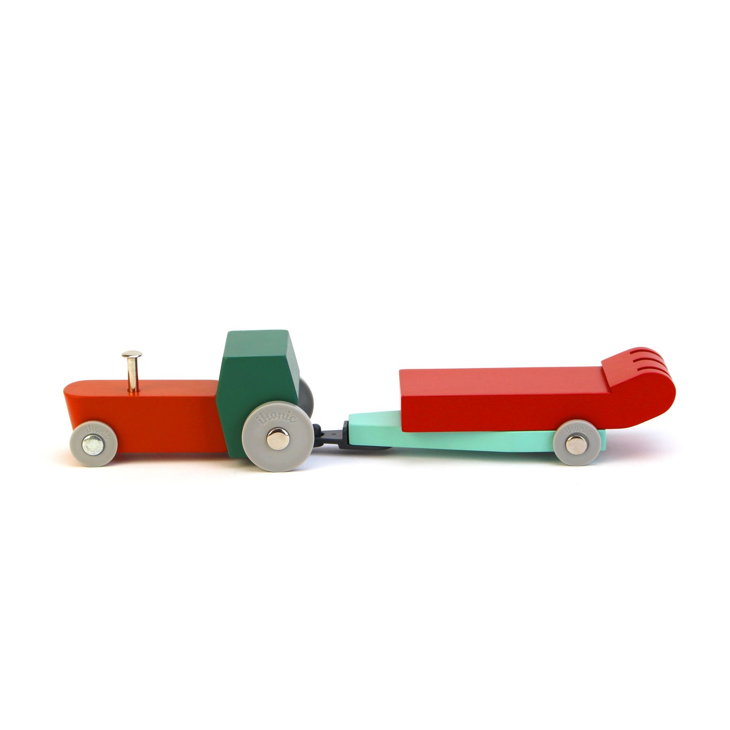 Floris Hovers Duotone Car #7 - wooden tractor set