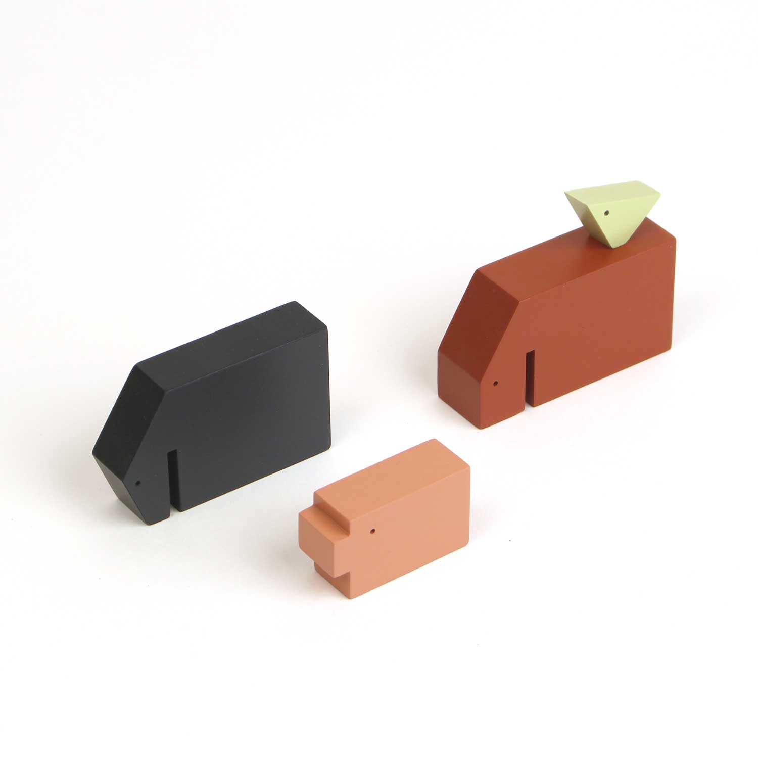 Floris Hovers Wooden Animals Farm Set - IKONIC