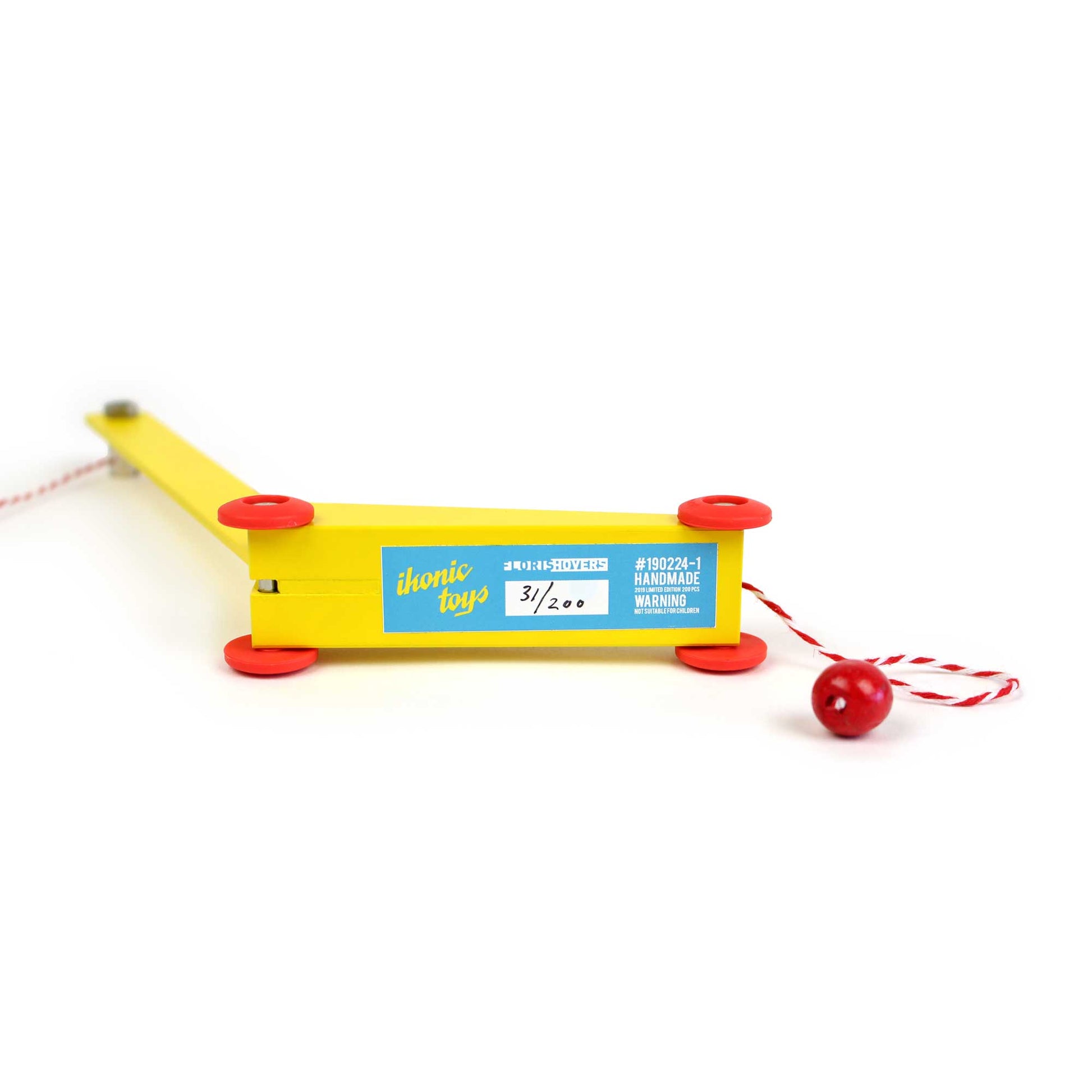 Floris Hovers Yellow Crane - limited edition - IKONIC