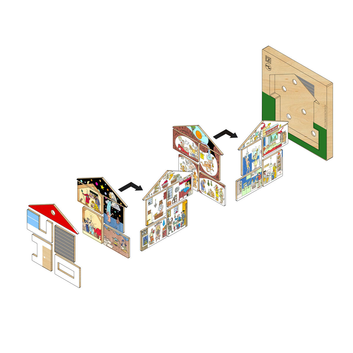 Joost Swarte House Puzzle