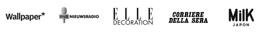 IKONIC in Elle decor Milk Japon Corrier della sera Wallpaper Magazine