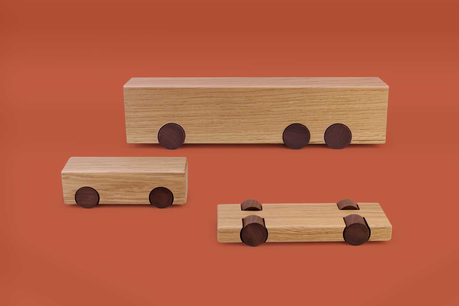 oak wooden toy cars lex pott