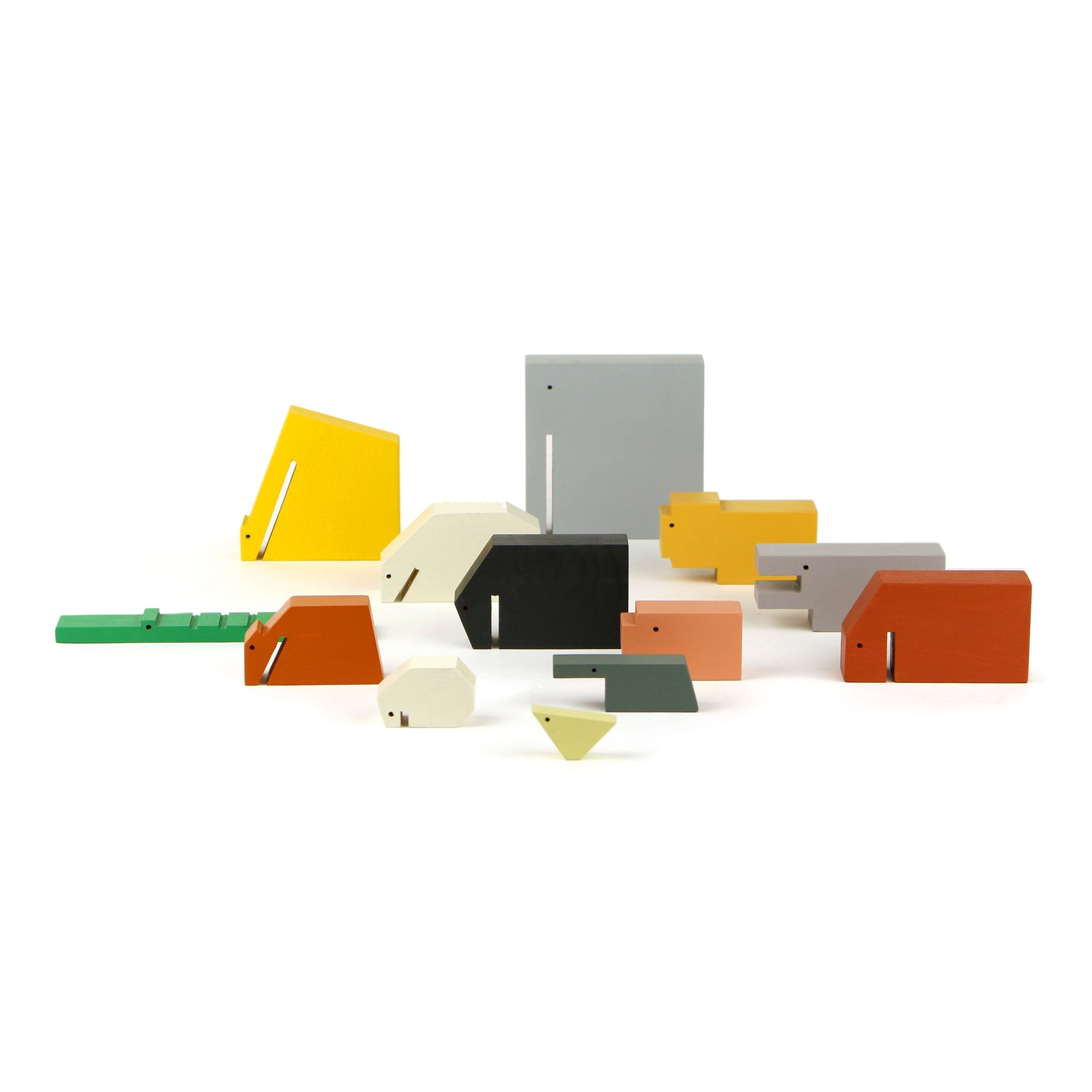 houten dieren wooden animals