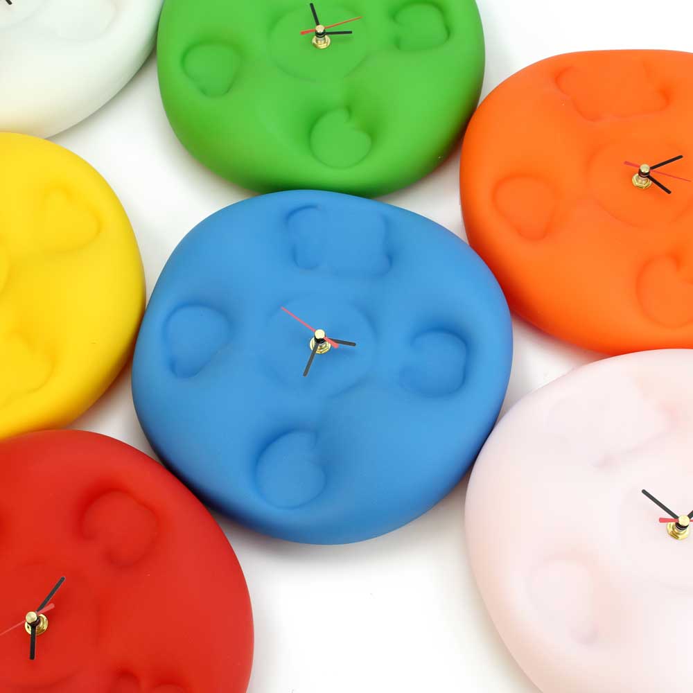 Teun Zwets - Bubble Clock Wit - Pre Order - IKONIC