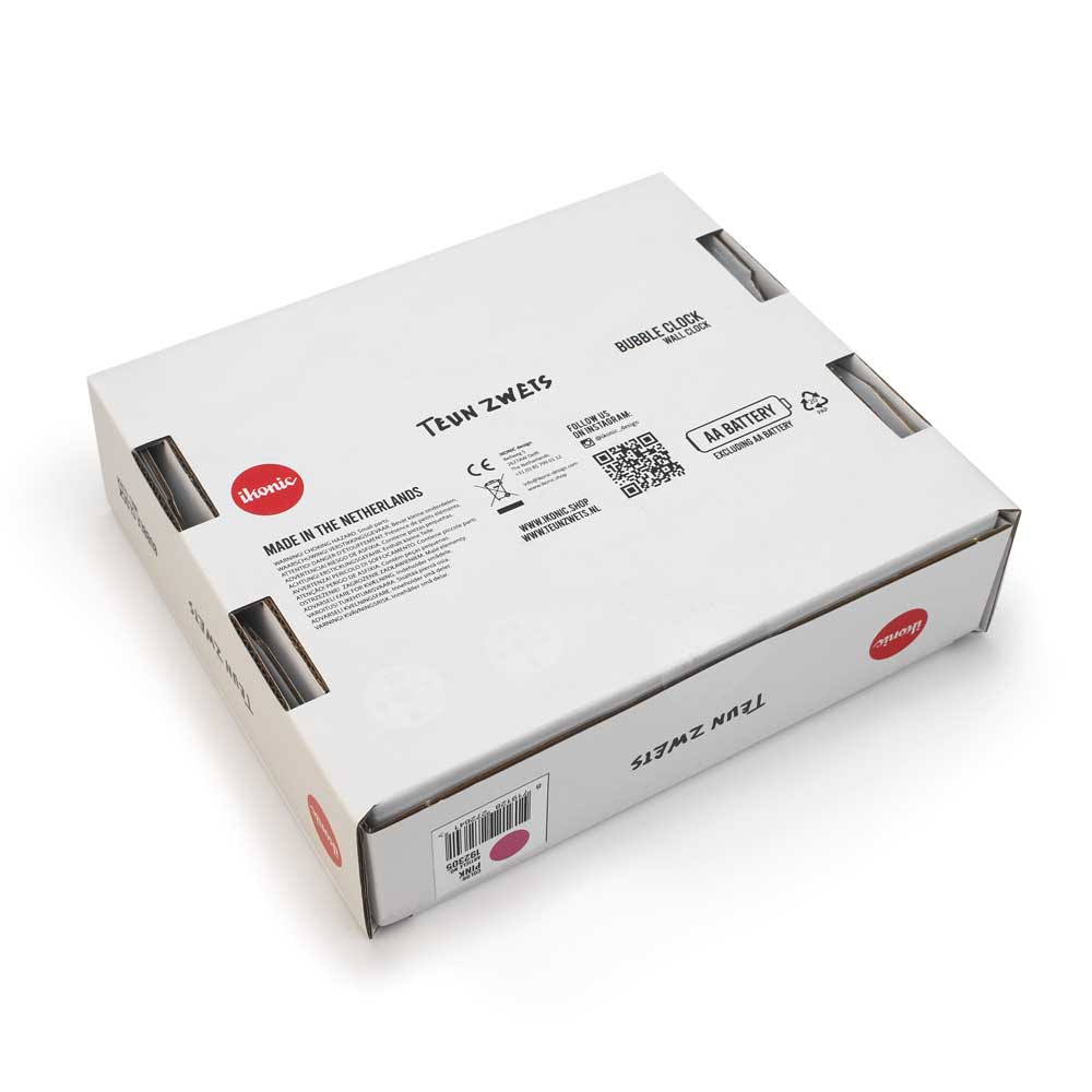 Teun Zwets - Bubble Clock Groen - IKONIC