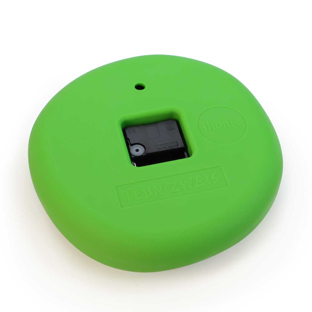 Teun Zwets - Bubble Clock Groen - IKONIC