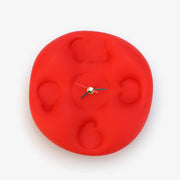 Teun Zwets - Bubble Clock Rood - IKONIC