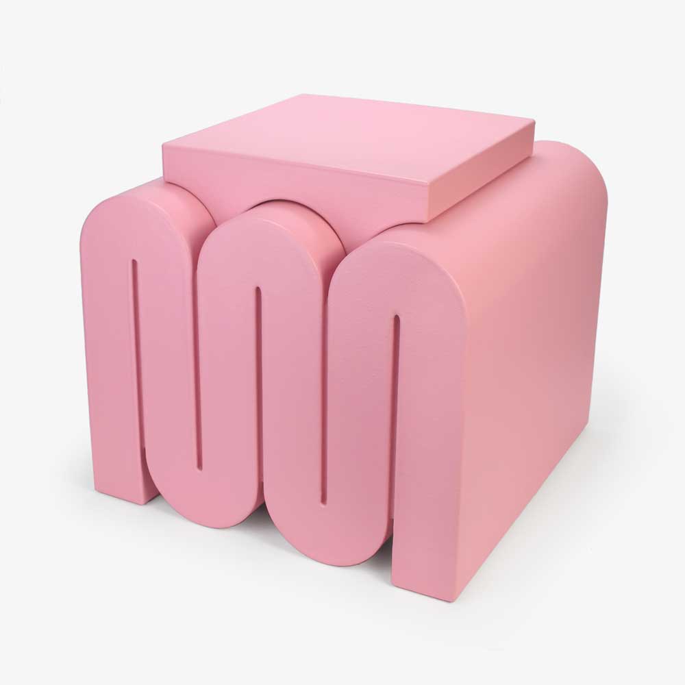 Design Pouf / Bijzettafel - Jens van Deursen - 'MOOS' - IKONIC