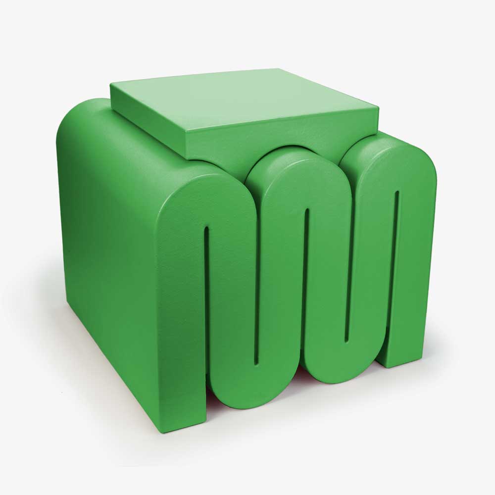 Design Pouf / Bijzettafel - Jens van Deursen - 'MOOS' - IKONIC