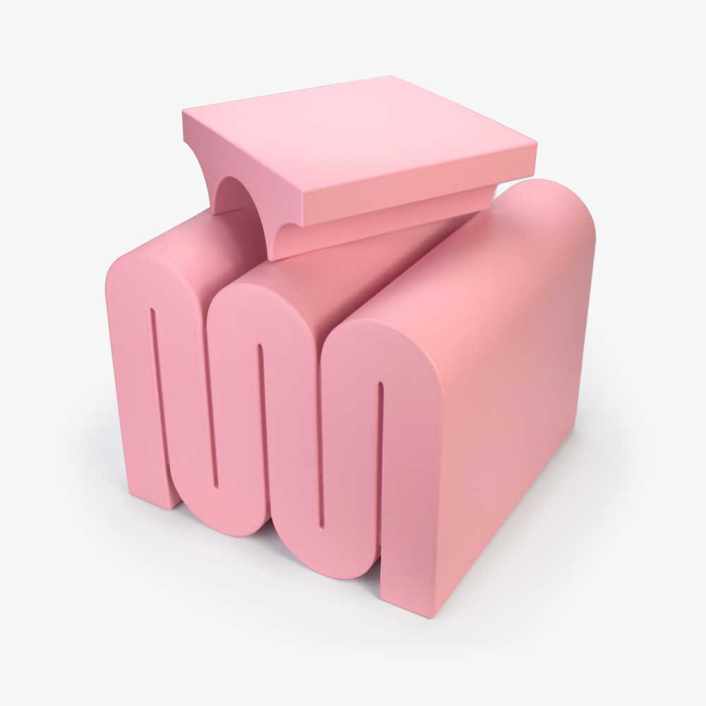 Design Pouf / Bijzettafel - Jens van Deursen - 'MOOS' - IKONIC