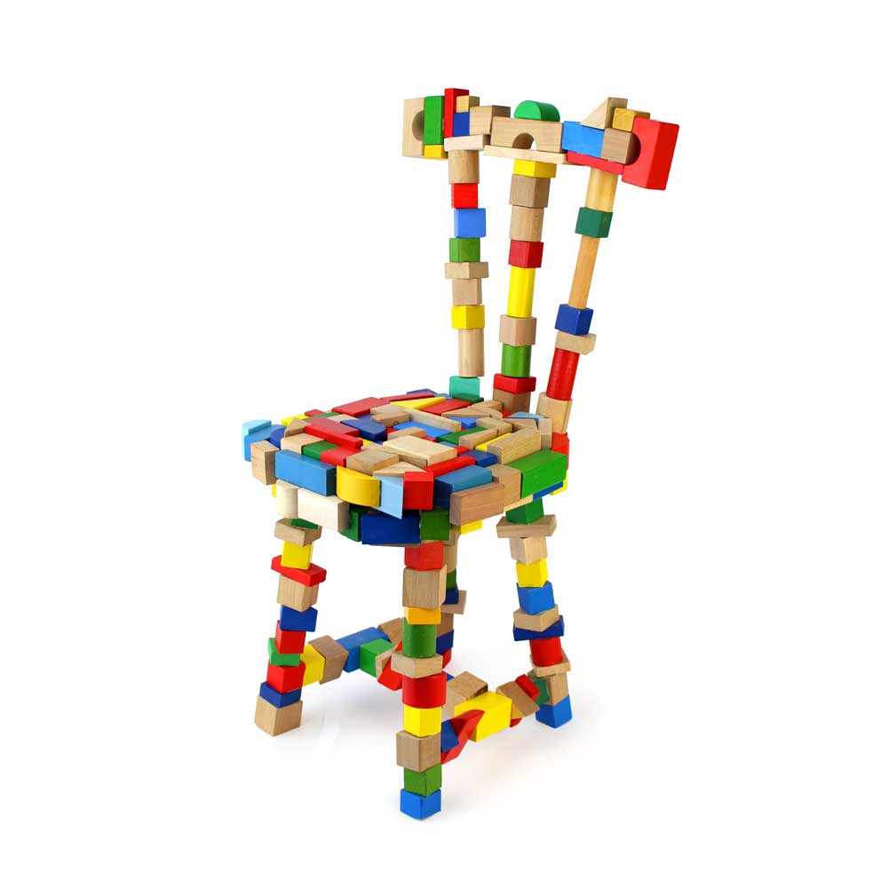 blokkenstoel bricks chair pepe heykoop