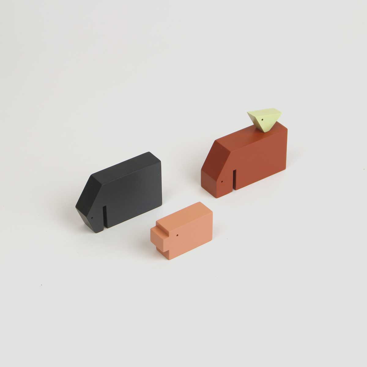 Floris Hovers Wooden Animals Farm Set
