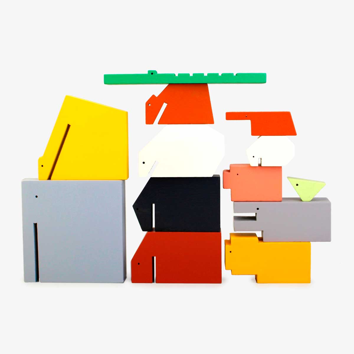 Houten Dieren - Floris Hovers - 13 - delig - IKONIC