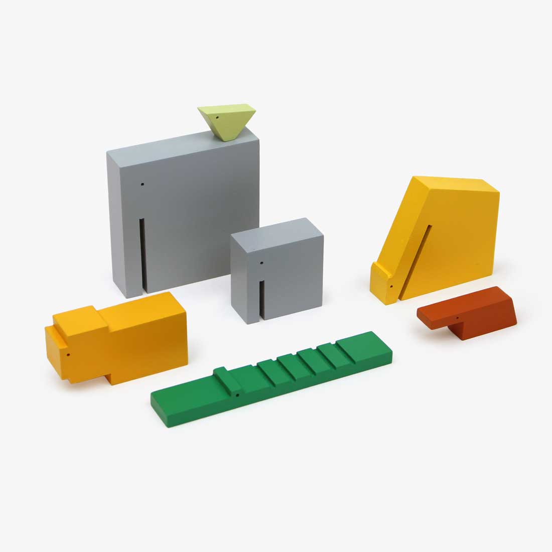 Houten Dieren - Floris Hovers - Medium Set - IKONIC